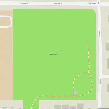 Map of Malibu Park