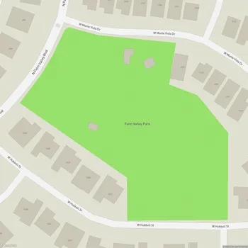 Map of Palm Valley Park