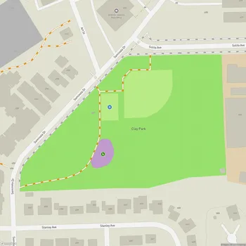 Map of Clay Park