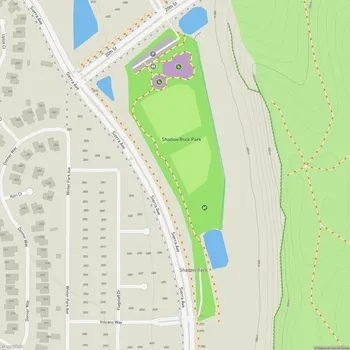 Map of Shadow Rock Park