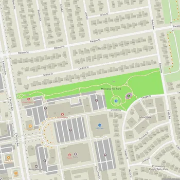 Map of Montalvo Hill Park