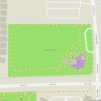 Map of Celebration Park North
