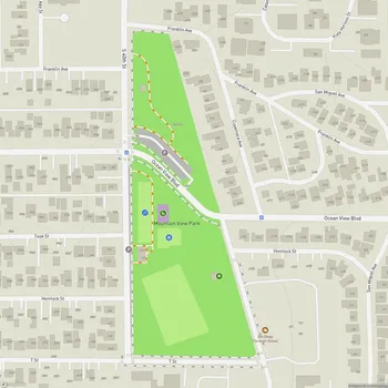 Map of Mountain View Park