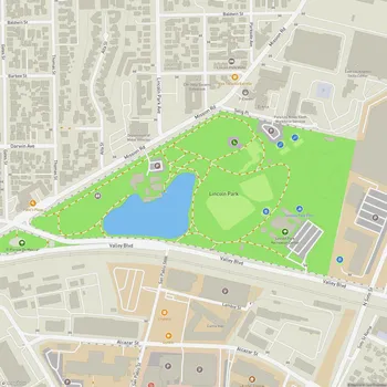 Map of Lincoln Park