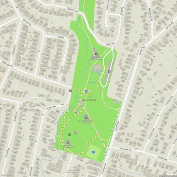 Map of Dimond Park