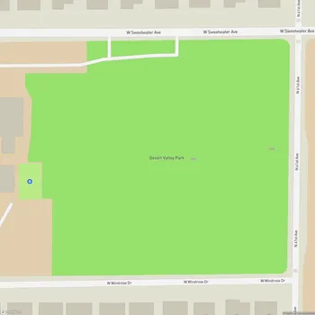 Map of Desert Valley Park