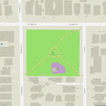 Map of De Longpre Park