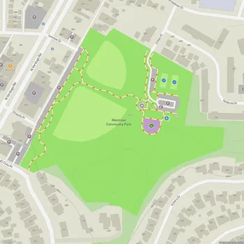 Map of Montrose Community Park
