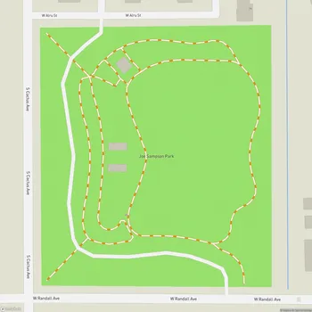 Map of Joe Sampson Park