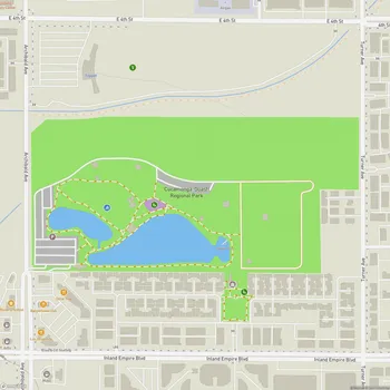 Map of Cucamonga-Guasti Regional Park
