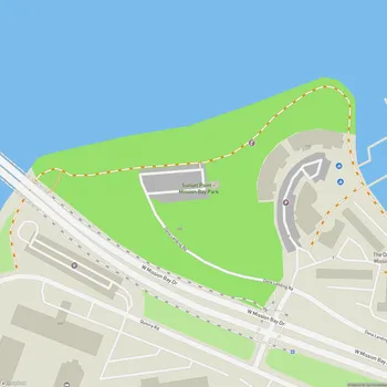 Map of Sunset Point - Mission Bay Park