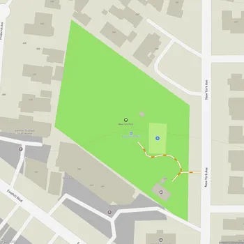 Map of New York Park