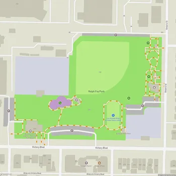 Map of Ralph Foy Park