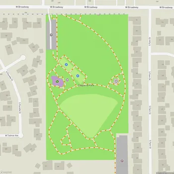 Map of Chaparral Park