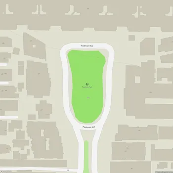 Map of Piedmont Park