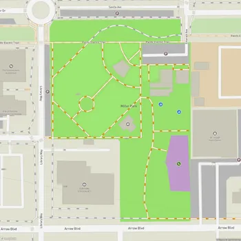 Map of Miller Park