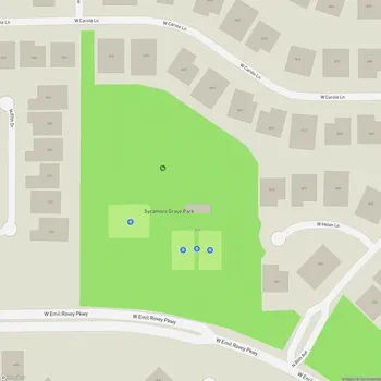 Map of Sycamore Grove Park