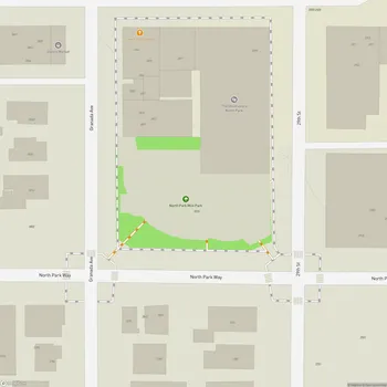 Map of North Park Mini Park