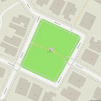 Map of Sidney Square Park