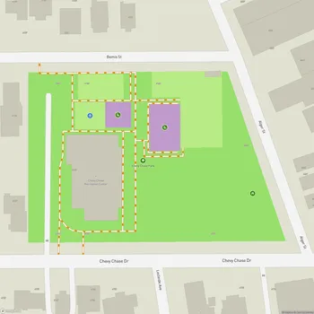 Map of Chevy Chase Park