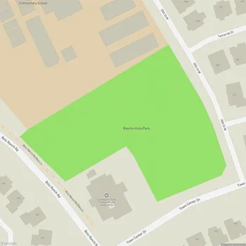 Map of Rancho Vista Park