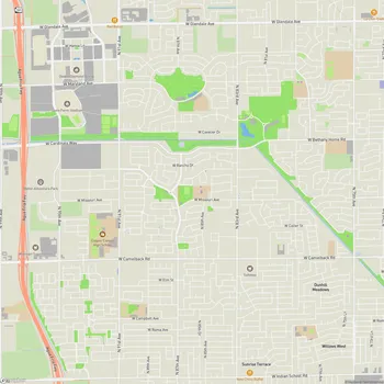 Map of Grand Canal Linear Park