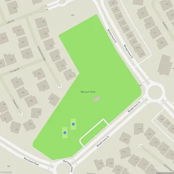Map of Belcourt Park