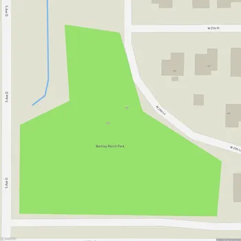 Map of Barkley Ranch Park