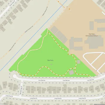 Map of Oak Park