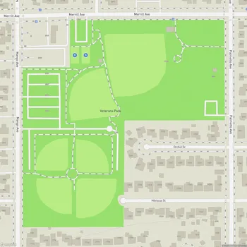 Map of Veterans Park