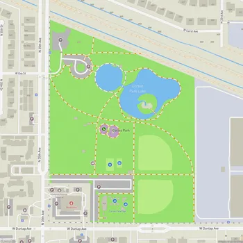 Map of Cortez Park