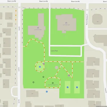 Map of Lions Park