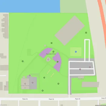 Map of Saunders Park