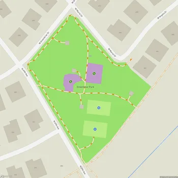Map of Greenbriar Park