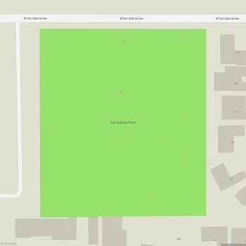 Map of San Gabriel Park