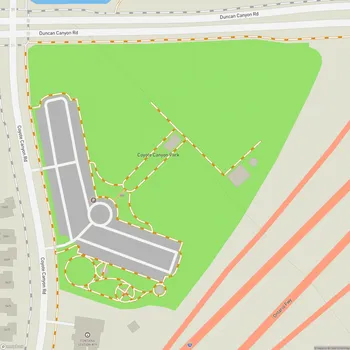 Map of Coyote Canyon Park