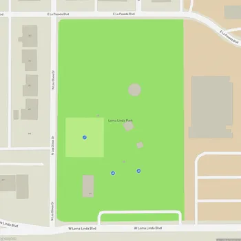 Map of Loma Linda Park