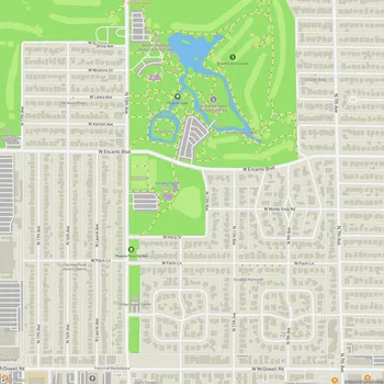 Map of Encanto Park