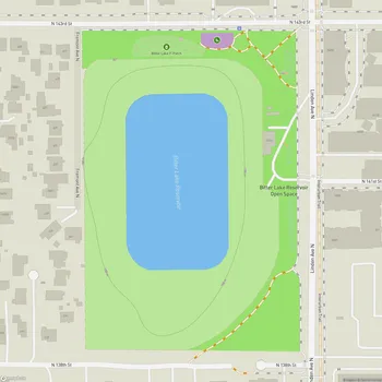 Map of Bitter Lake Reservoir Open Space