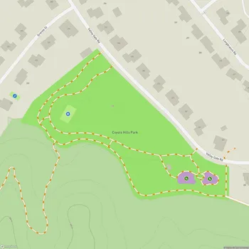 Map of Coyote Hills Park