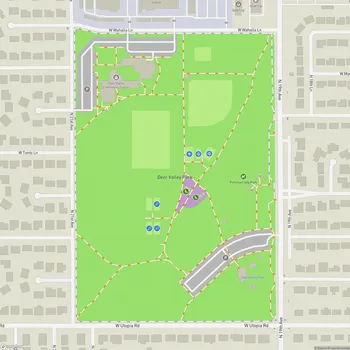 Map of Deer Valley Park