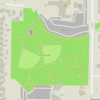Map of Cortez Park