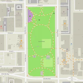 Map of Central Park