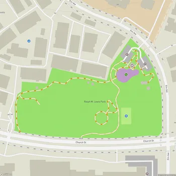 Map of Ralph M. Lewis Park
