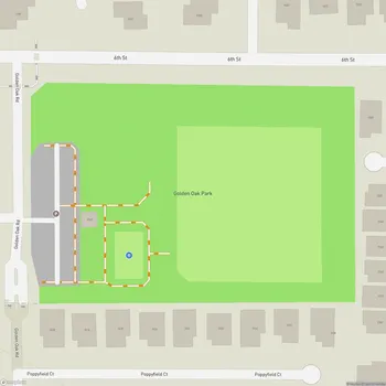 Map of Golden Oak Park