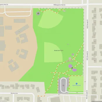 Map of Anderson Park
