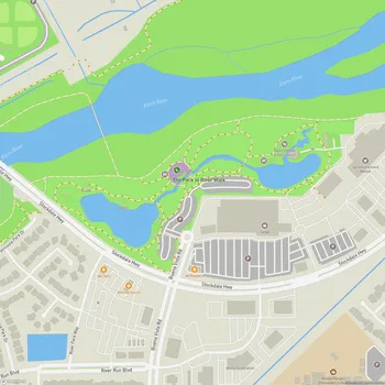 Map of The Park at River Walk