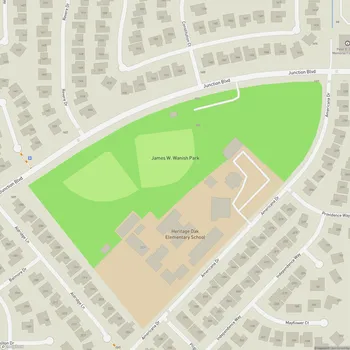 Map of James W. Wanish Park