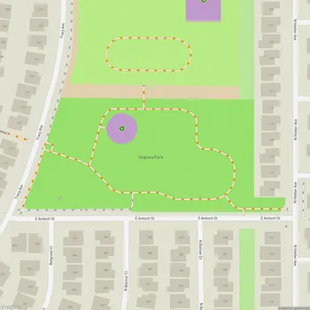 Map of Sequoia Park