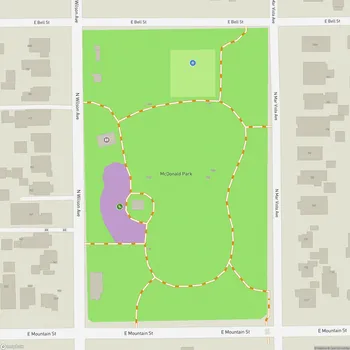 Map of McDonald Park